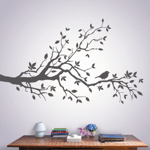 Ramo de Árvore em vinil autocolante decorativo de parede