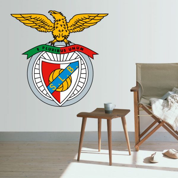 Sport Lisboa e Benfica, autocolante decorativo de parede.