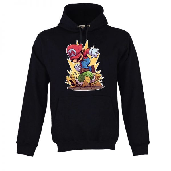 Sweatshirt com capuz Super Mario