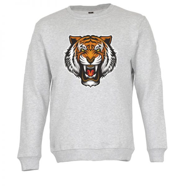 Sweatshirt Cabeça de Tigre. Unissexo