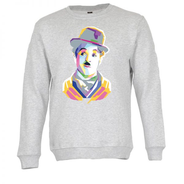 Sweatshirt Charlie Chaplin. Unissexo