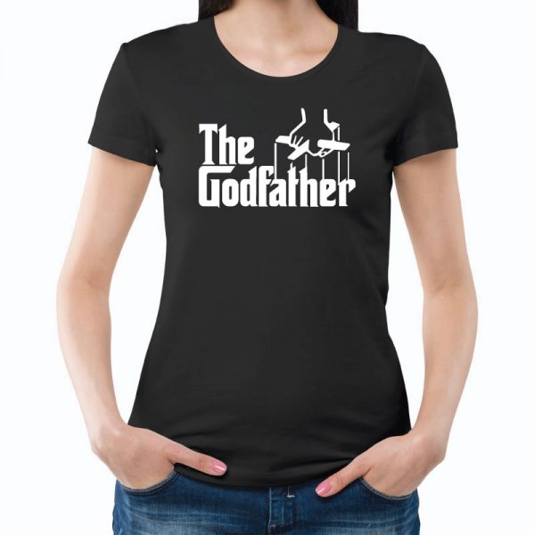 T-shirt Unissexo The Godfather. 100% Algodão, moderna e básica de manga curta com visual contemporâneo.